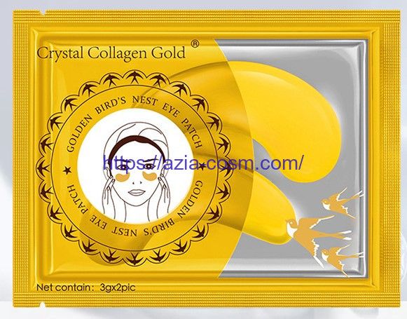 Hydrogel mask-patches for eyes with a lifting effect with gold extract (21507)