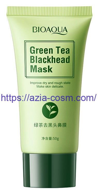 Film-Mask "Bioaqua" for removing acne and blackheads with green tea extracts(77900)